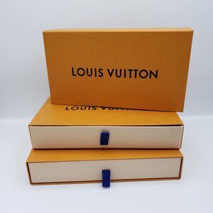 100% authentic Louis vuitton Set of 3 Boxes for Wallet & Pouches